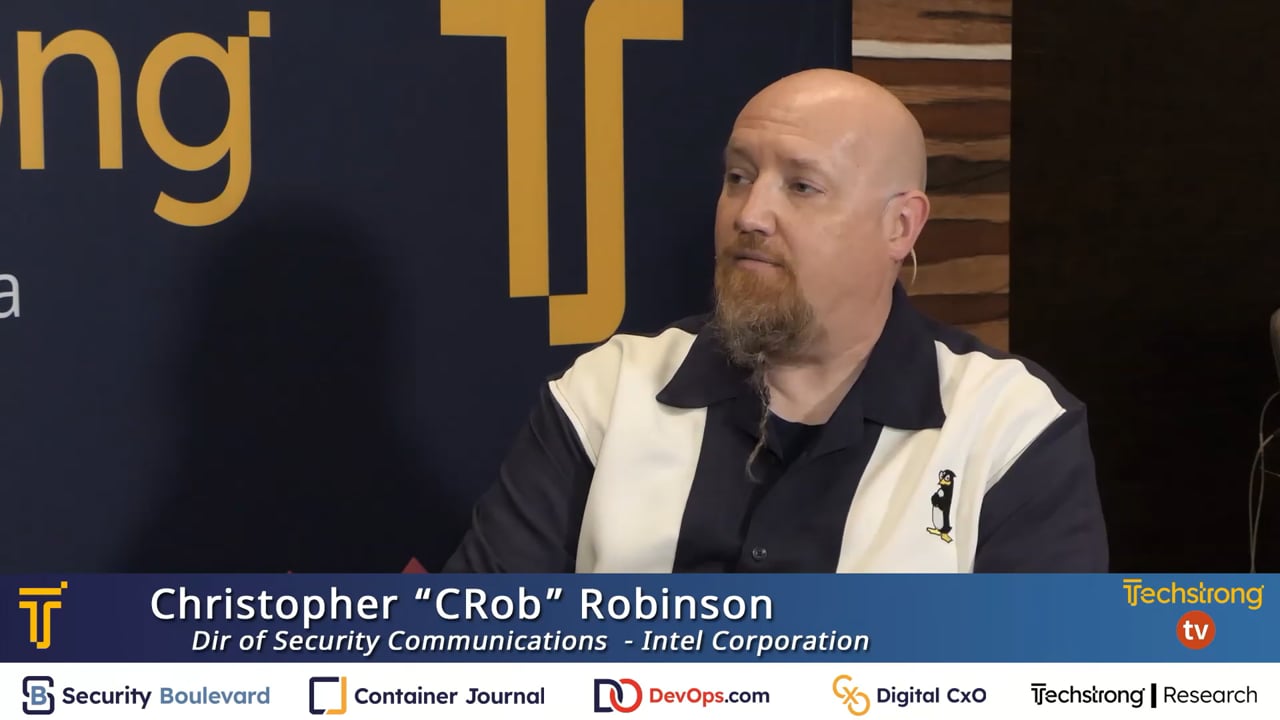 Christopher “CRob” Robinson, Intel Corporation | Open Source Summit NA 2022