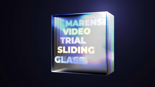 Sliding glass