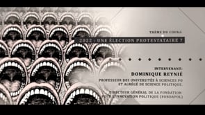 Dominique Reynié - 2022 une élection protestataire
