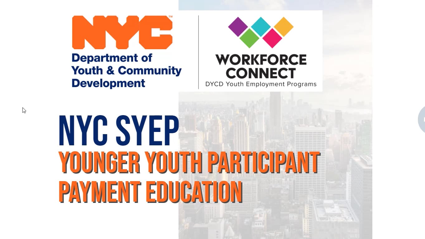 SYEP YY Payment Education Video on Vimeo