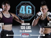 Amateur 135 lbs | Zurina Turrey (Phoenix, AZ) Legion MMA vs Angelica Flores (Phoenix, AZ) RUF MMA RUF46