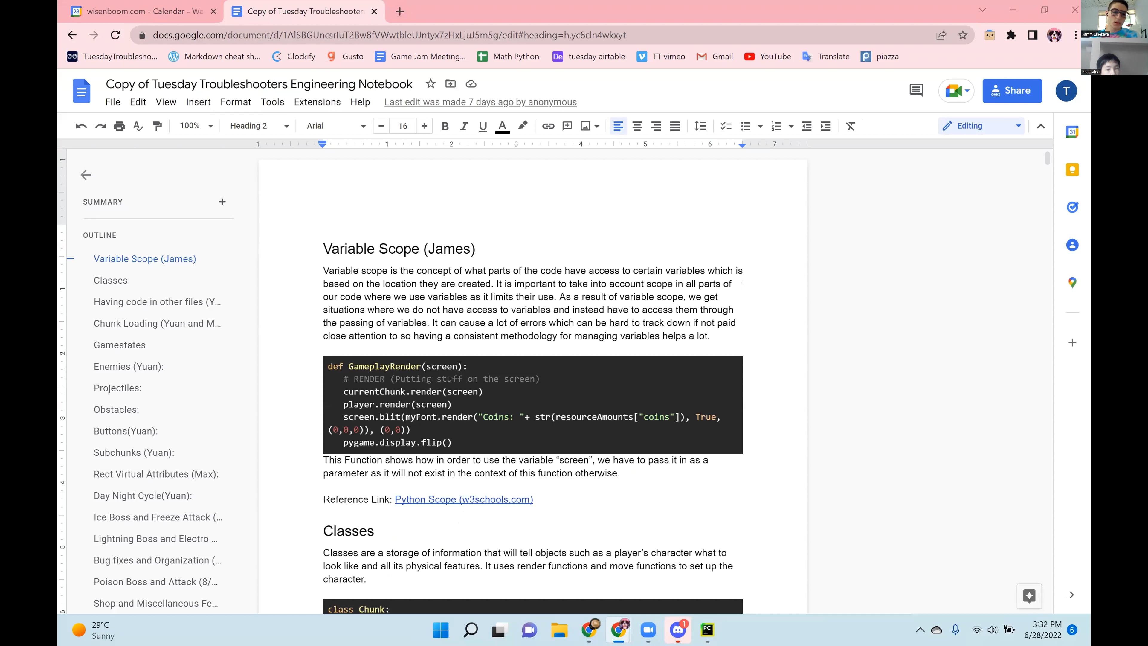 Tuesday Math Python ~ Season 5 ~ Class 4 ~ 6 - 28 - 2022 on Vimeo