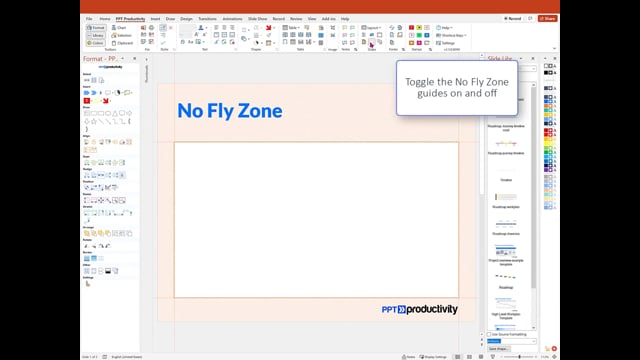 powerpoint change grid size