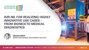 R2R-NIL for realizing highly innovative use cases – from bionics to medical diagnostics