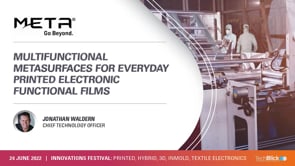 Multifunctional metasurfaces for everyday printed electronic functional films
