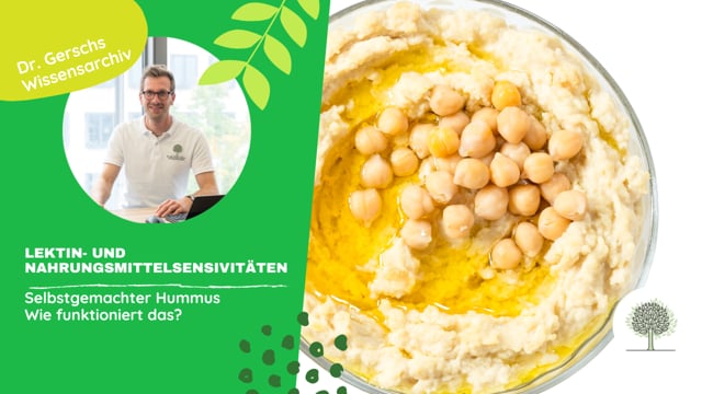 Selbstgemachter Hummus - in lektinfrei?