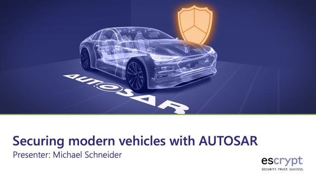 Securing modern vehicles with AUTOSAR