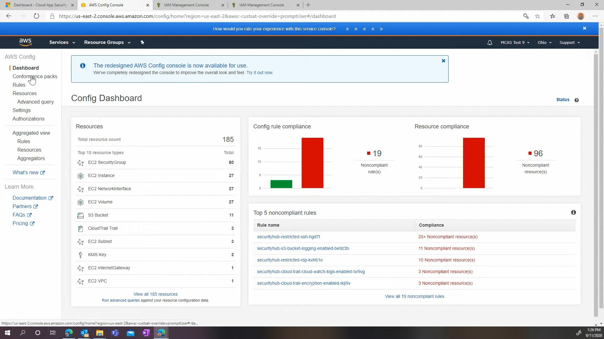 Microsoft Cloud App Security AWS Integration Part 2 - Connect AWS for Security Configuration