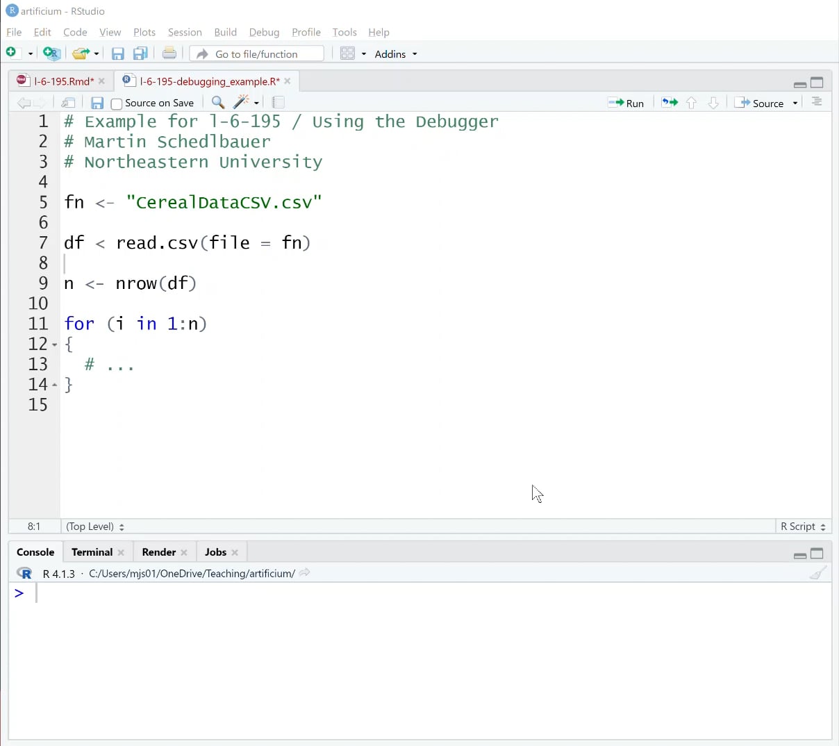 Using R Studio Debugger I | Videos & Movies on Vimeo