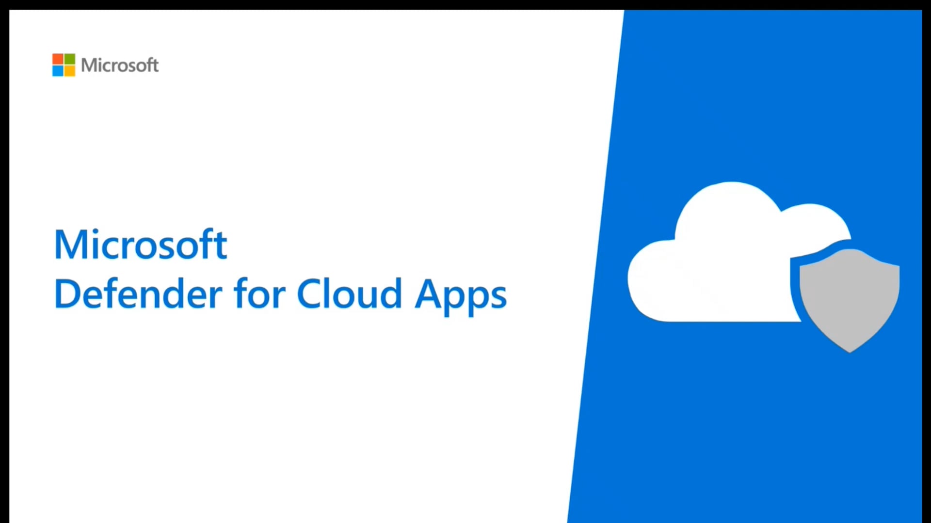 Microsoft Defender for Cloud Apps Security Overview