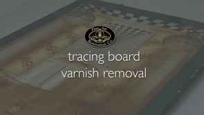 Masonic tracing board restoration: protecting & preserving Freemason art