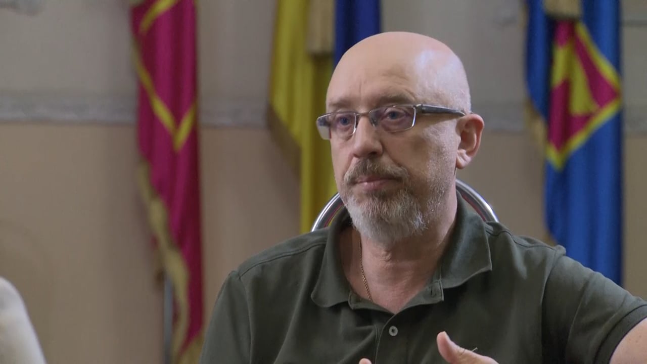 War in Ukraine: Gillian Joseph interviews Defence Minister Oleksii Reznikov (29 June 2022)