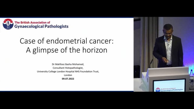 Case presentation - A case of endometrial cancer, a glimpse of the horizon