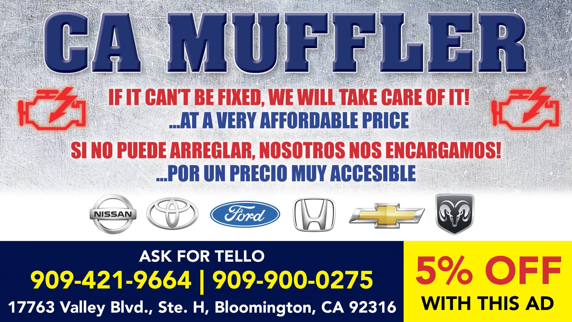 CA Muffler S194DC31 on Vimeo