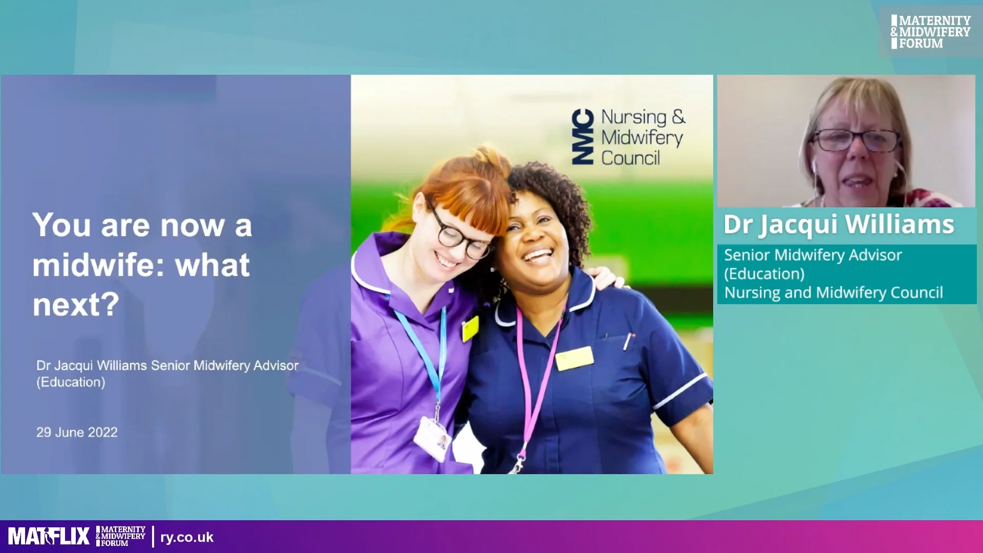 You are now a midwife what next? Dr Jacqui Williams, Senior