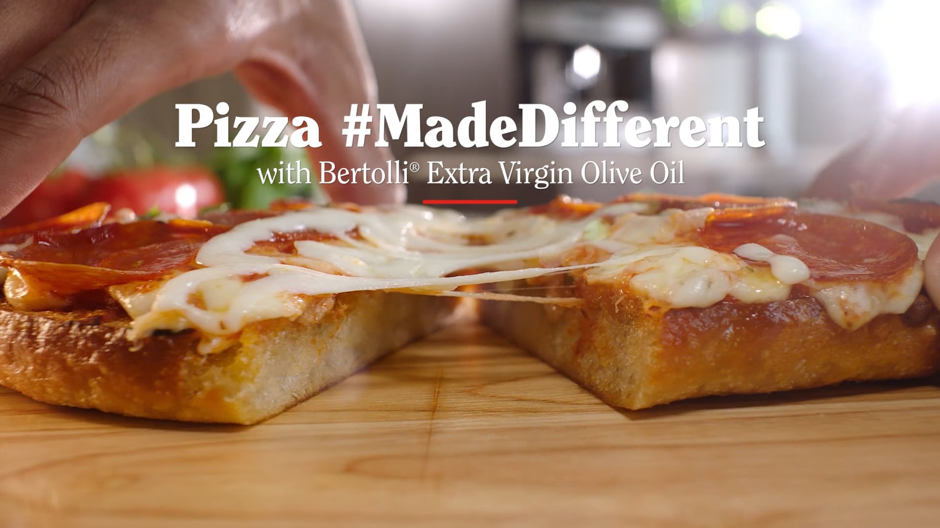 Bertolli | RJ Barrett | Italian Bread Pizza