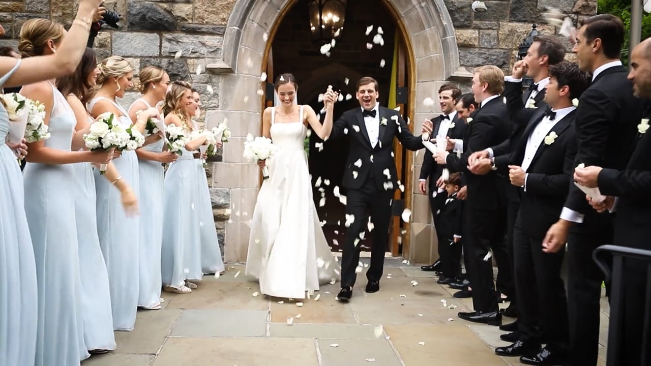 Allaire + Brooks ~ Wedding Highlight Video at St. John's of Lattingtown & Piping Rock Club