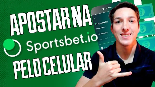 Como apostar pelo celular em futebol pela Sportsbet.io?