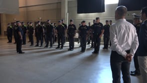 La policia de l'Escala recupera la seva festa patronal