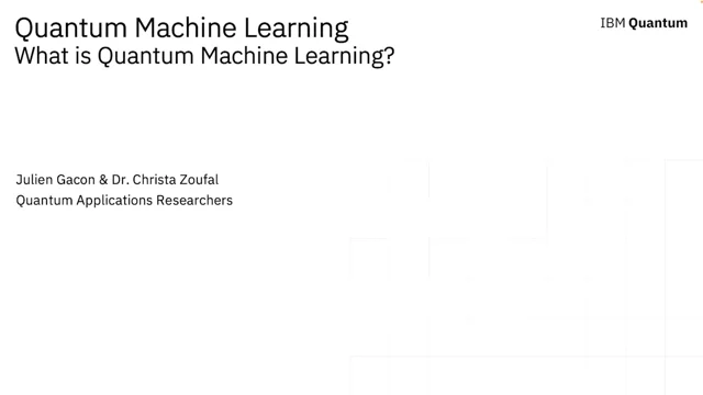 Ibm quantum cheap machine learning