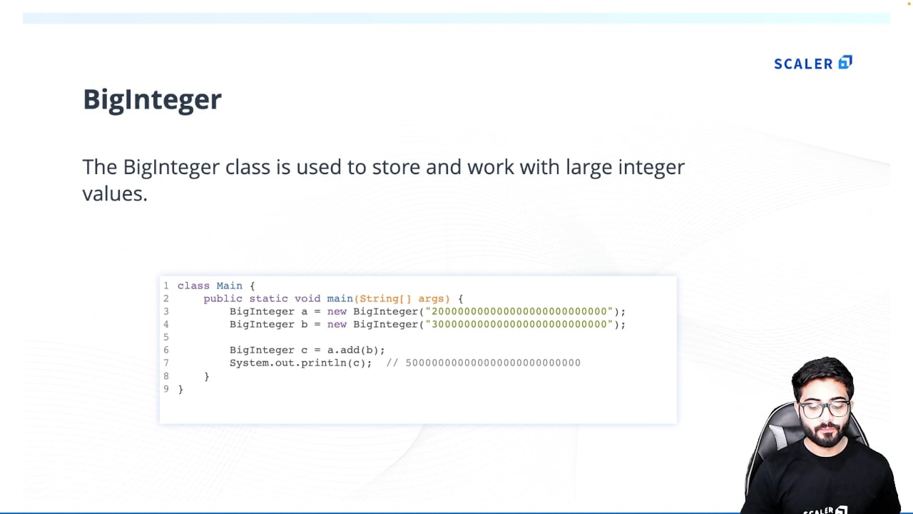 Biginteger In Java - Scaler Topics