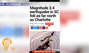 Earthquakes Happening in South Carolina