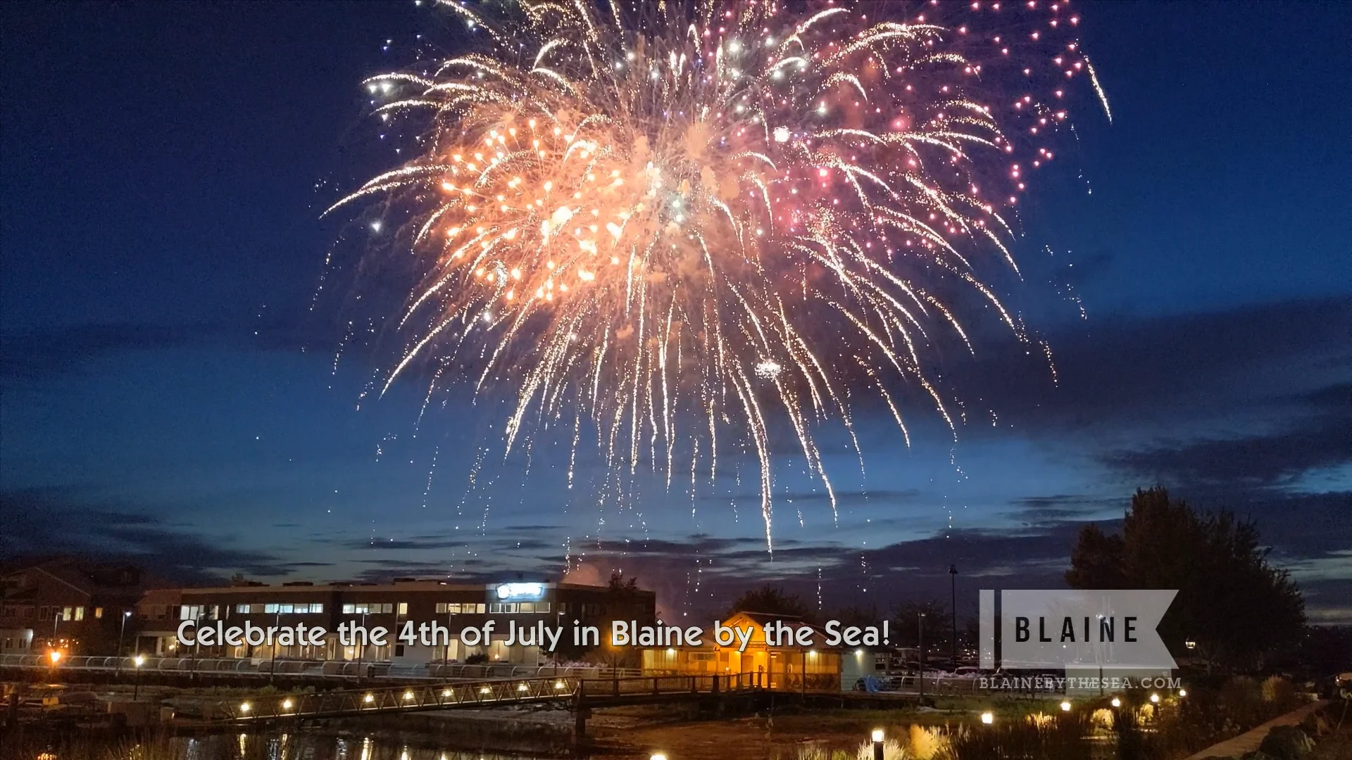 Blaine's 4th of July Fireworks Display over Semiahmoo Bay on Vimeo