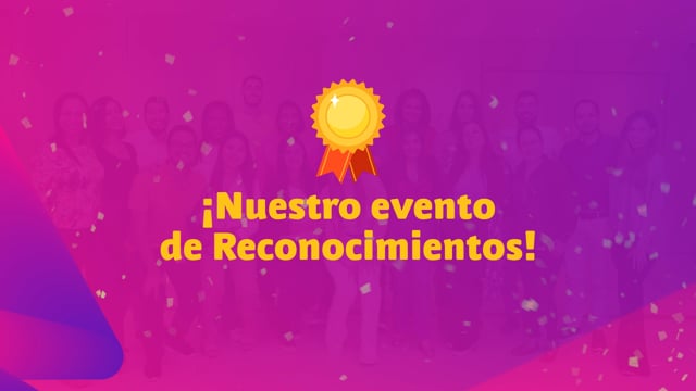 Primer evento presencial reconocimientos