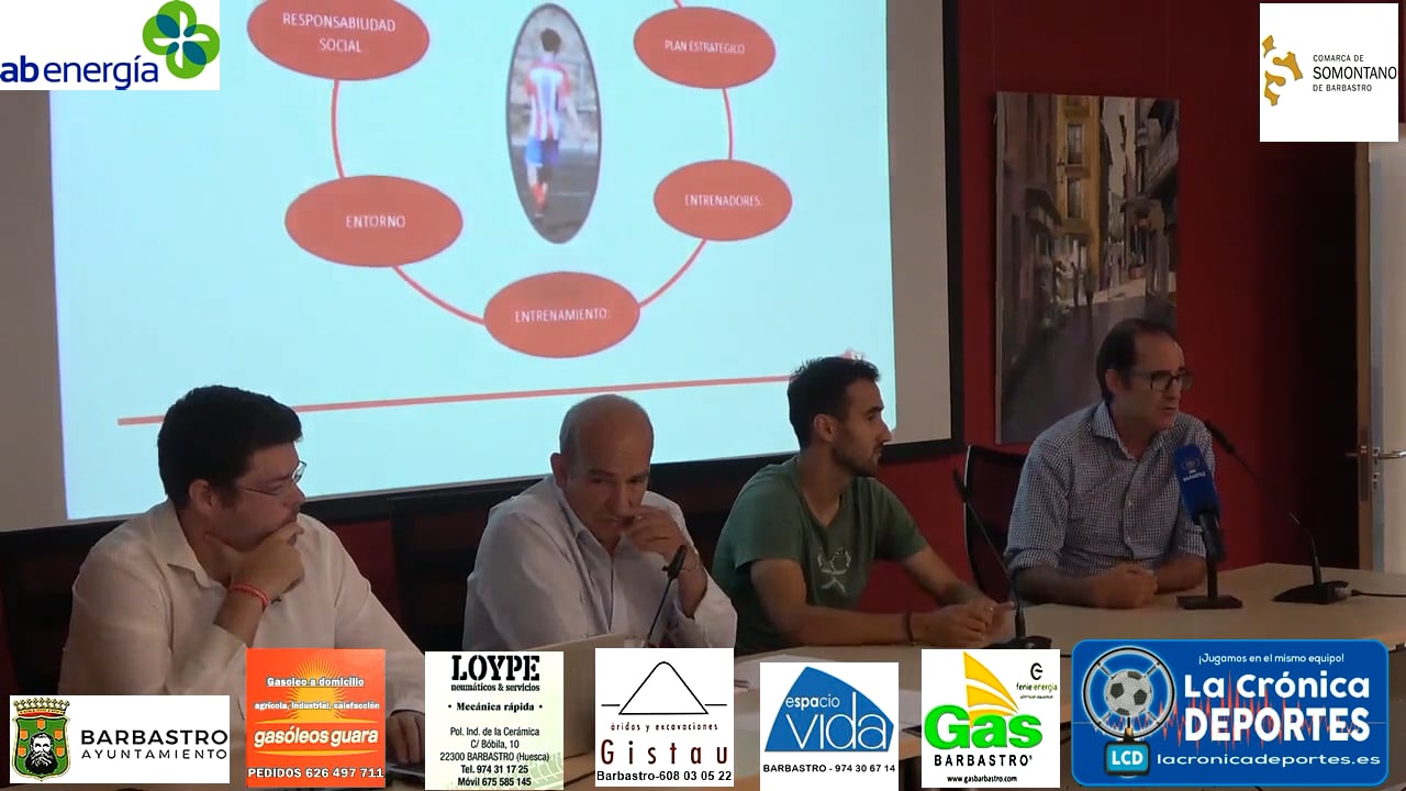 ASAMBLEA GENERAL DE LA UD BARBASTRO (Primer Equipo, Barbastro Somontano y Fútbol Base) 30.06.2022 Ponemos la asamblea integra, para que sepan todos los importantes temas que se trataron y aprobaron