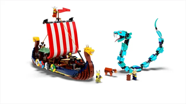 Lego barco online vikingo