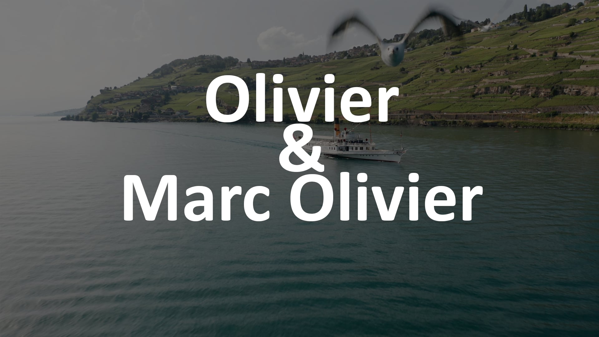 Vidéo de mariage d'Olivier & Marc Olivier