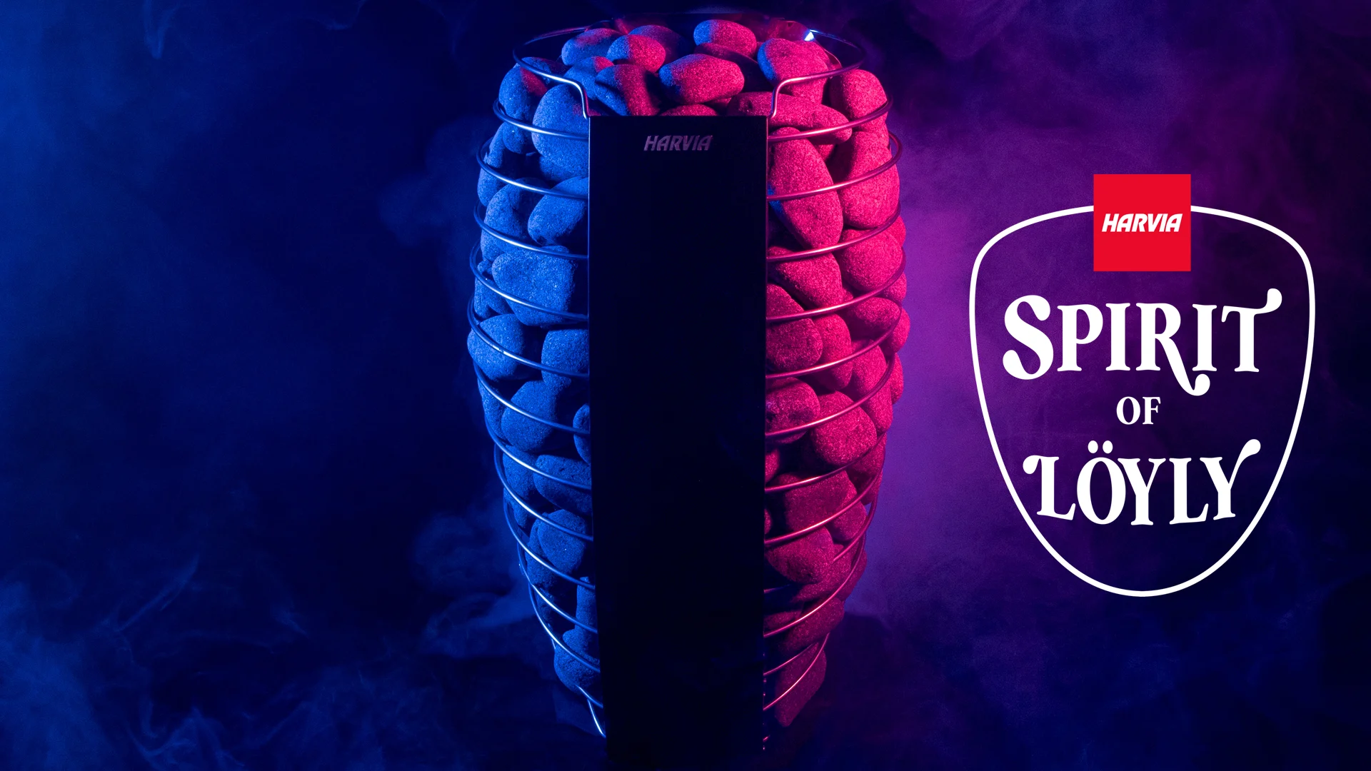 Electric sauna heater Harvia Spirit SP90XW 9,0 kW WiFi black