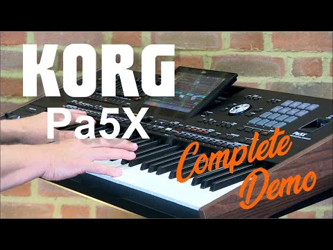 Korg Pa5X 61 Note Keyboard with PaAS Speaker Bundle | Bonners Music