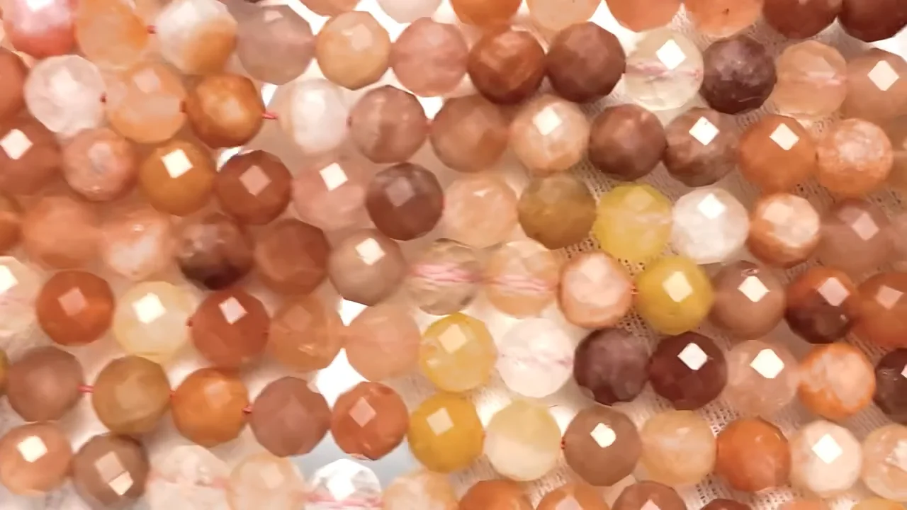 動画】【素晴らしい輝き】アンフィボールインクォーツ ラウンドカット