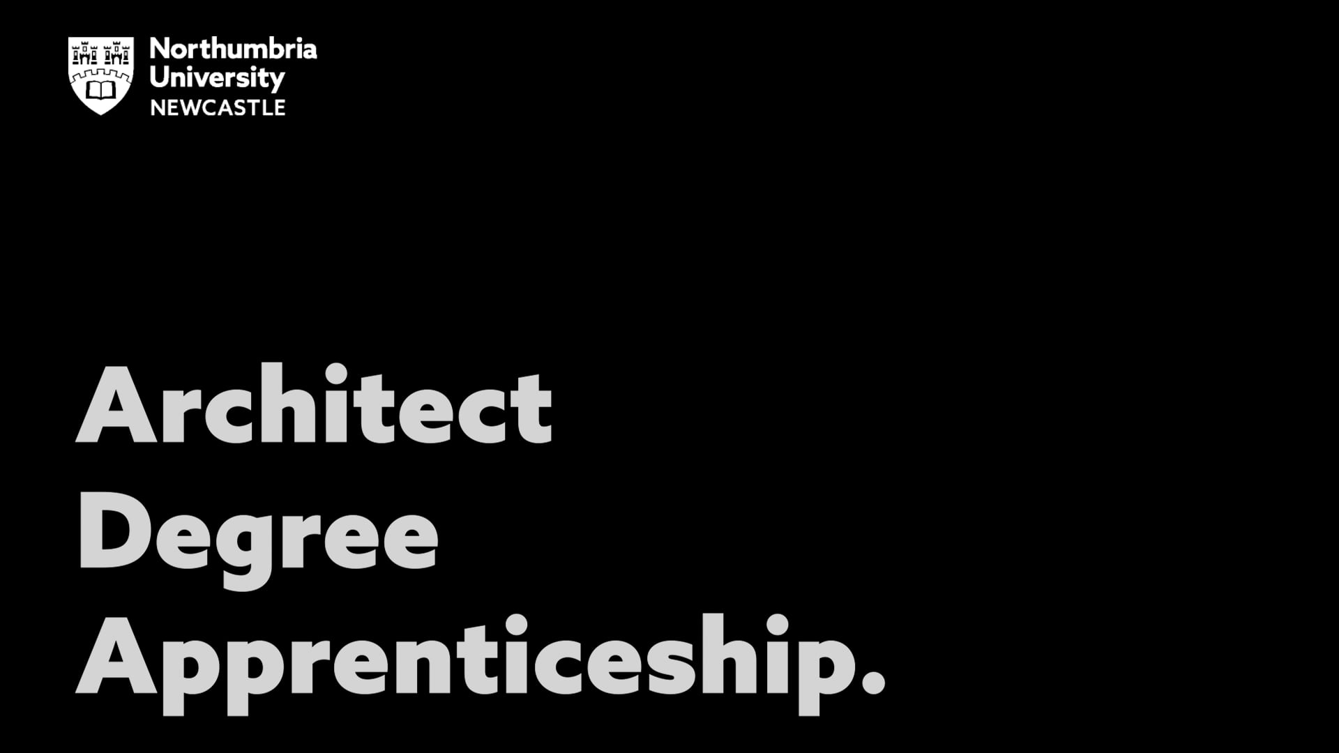 Architecture Degree Apprenticeship on Vimeo