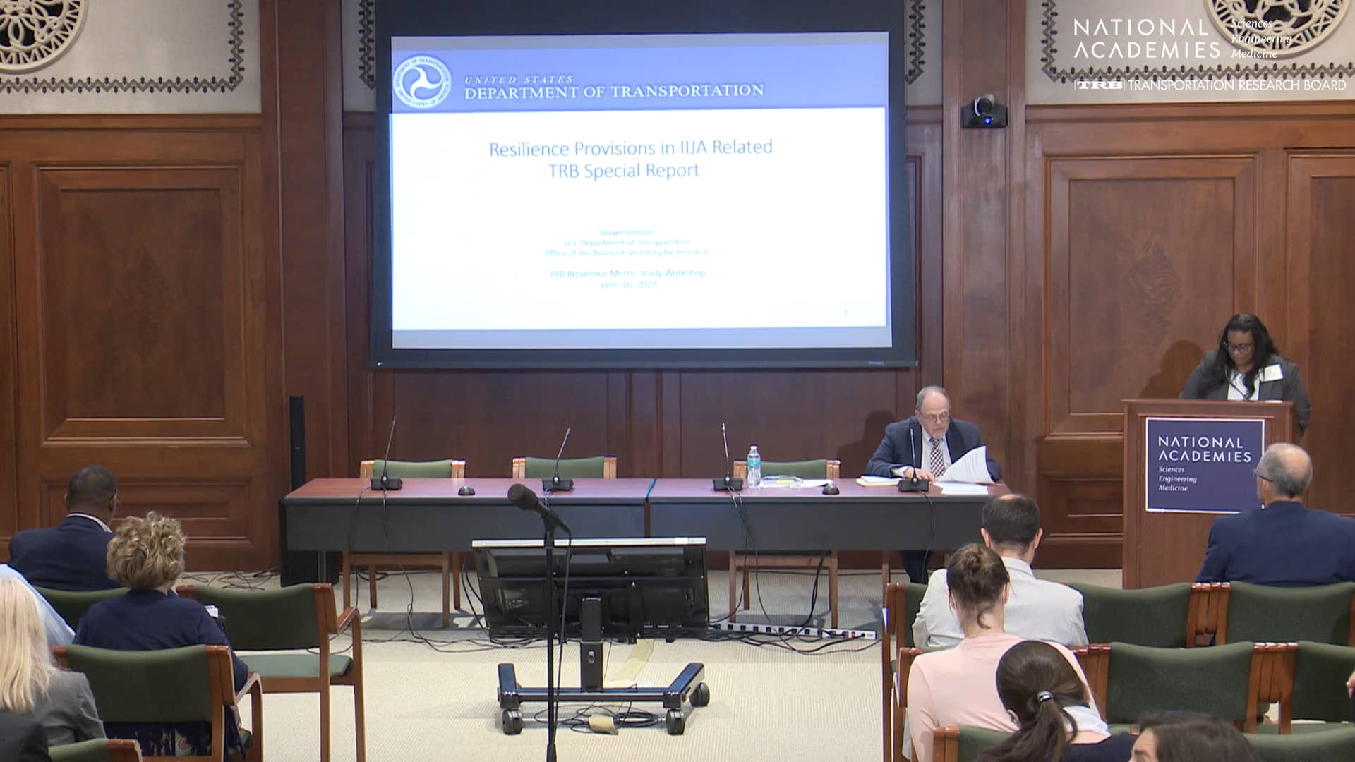 TRB Transportation Resilience workhop Overview of resilience