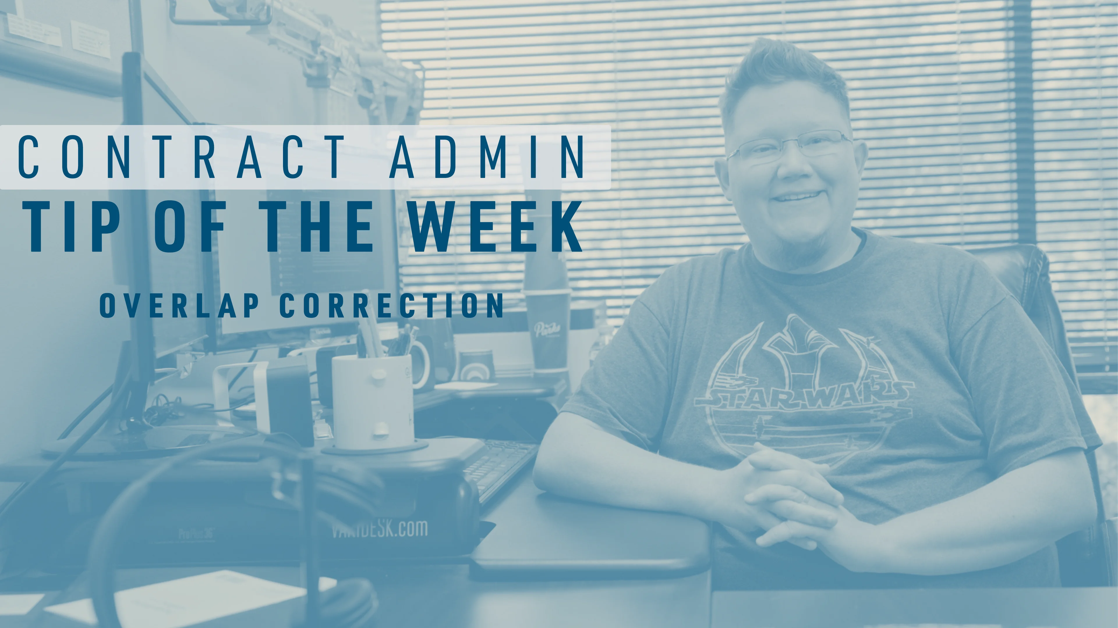 Overlap Correction | Contract Admin Tip of the Week on Vimeo