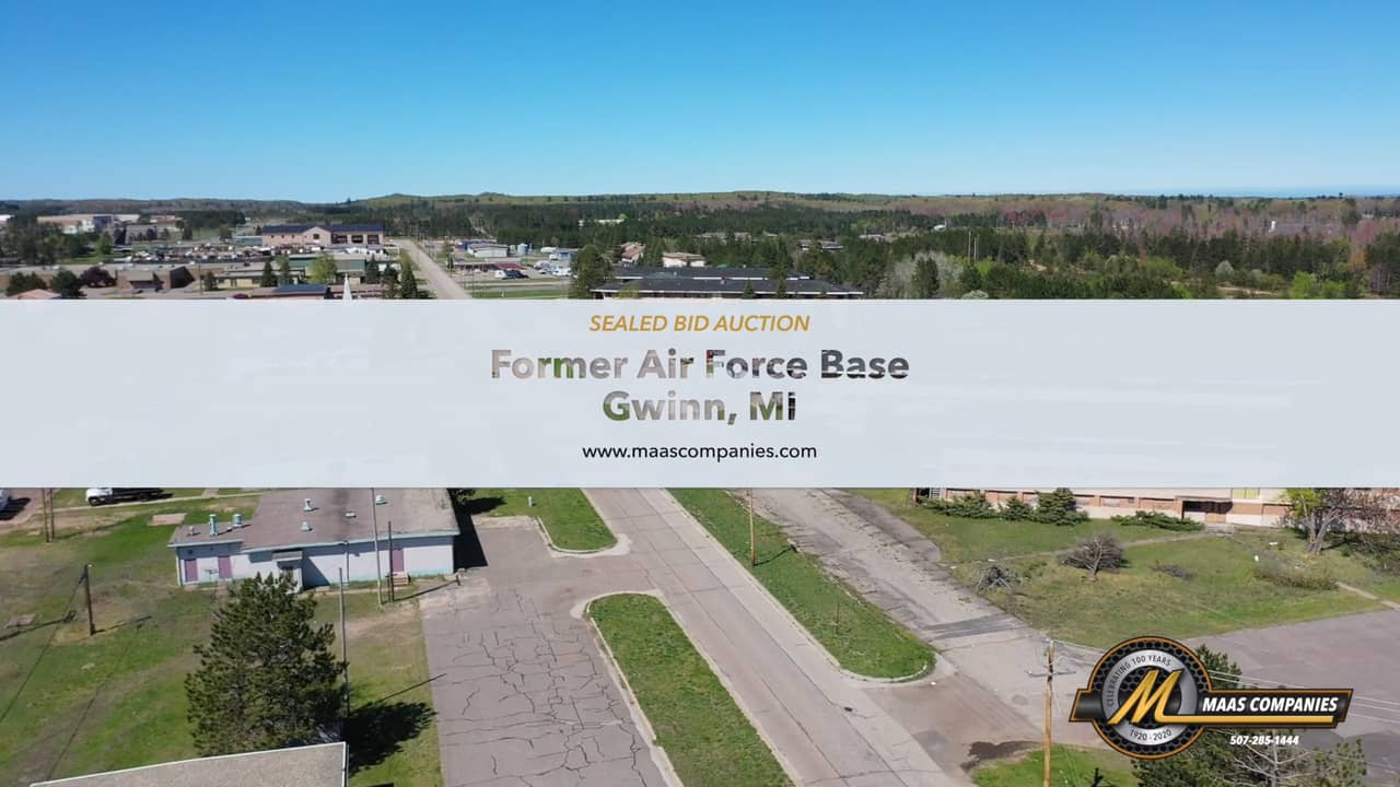 K. I. Sawyer Air Force Base Surplus Property Auction on Vimeo