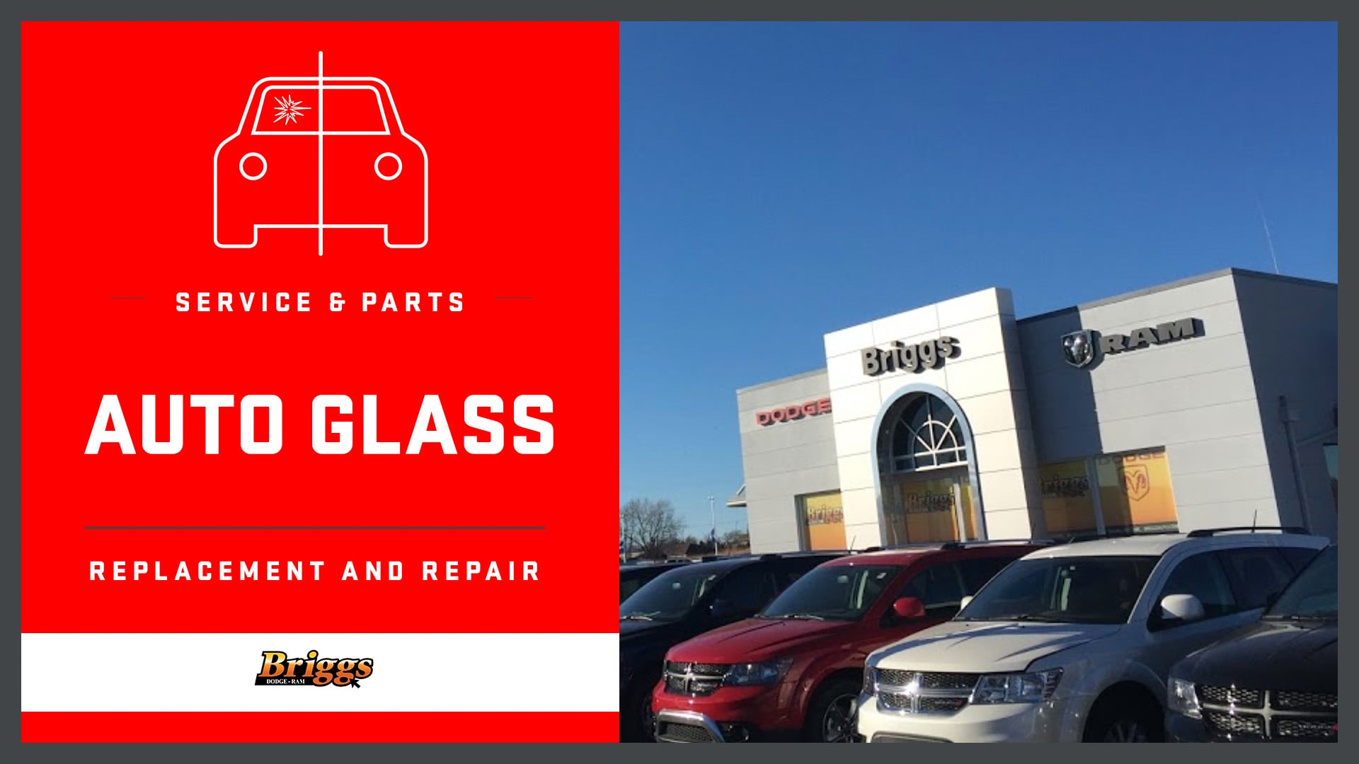 Auto Glass Windshield Service Topeka, KS // Briggs Dodge Ram on Vimeo