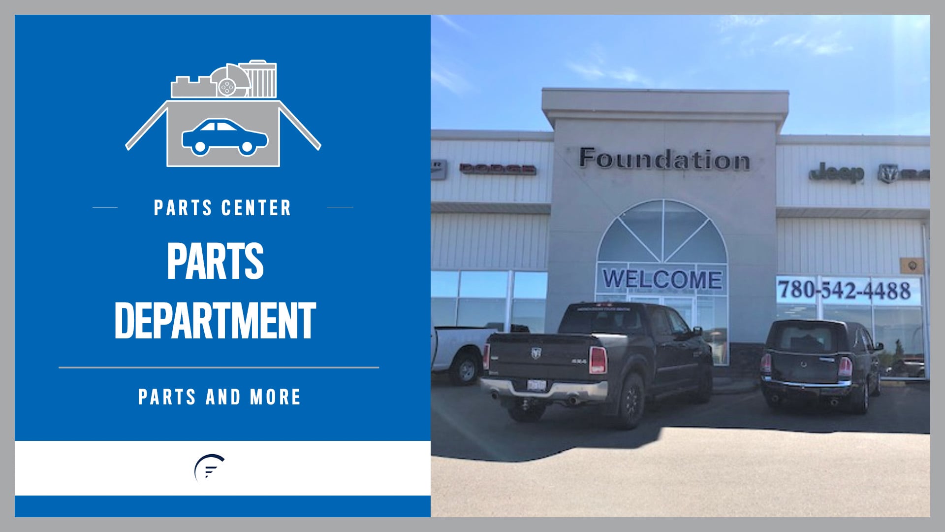 Mopar Parts Department Drayton Valley, AB // Foundation Dodge Drayton