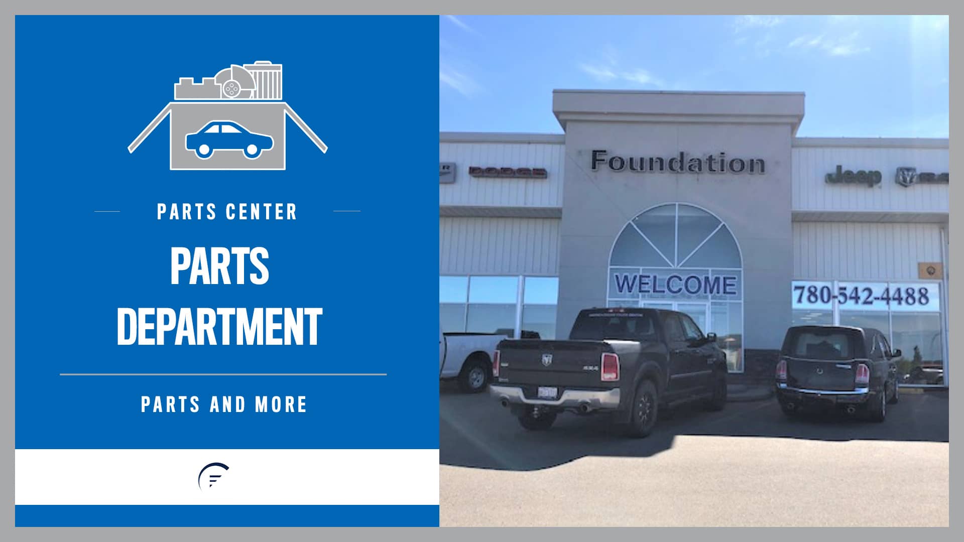 Mopar Parts Department Drayton Valley, AB // Foundation Dodge Drayton
