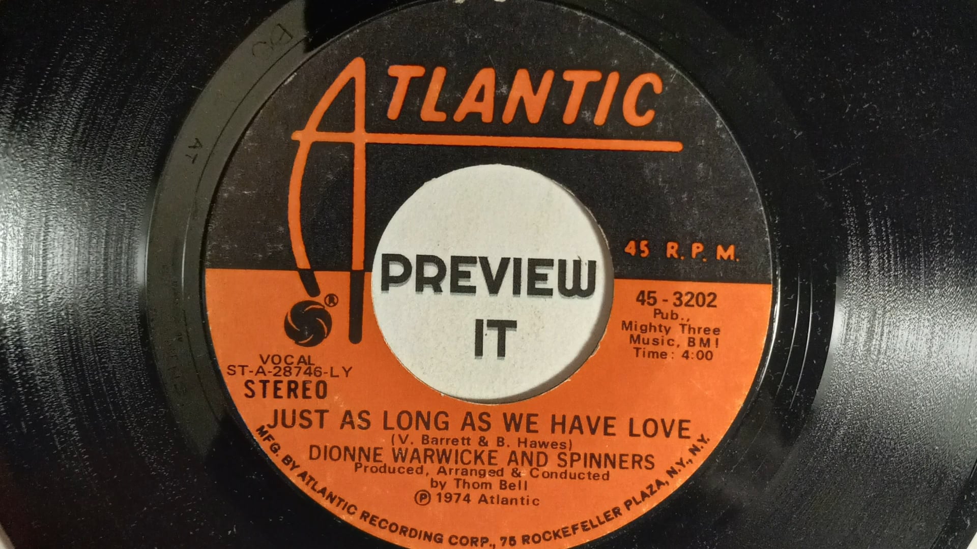 Dionne Warwick & Spinners As Long As We Have Love1 on Vimeo