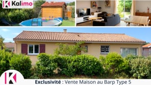 Exclusivité : Vente Maison au Barp Type 5