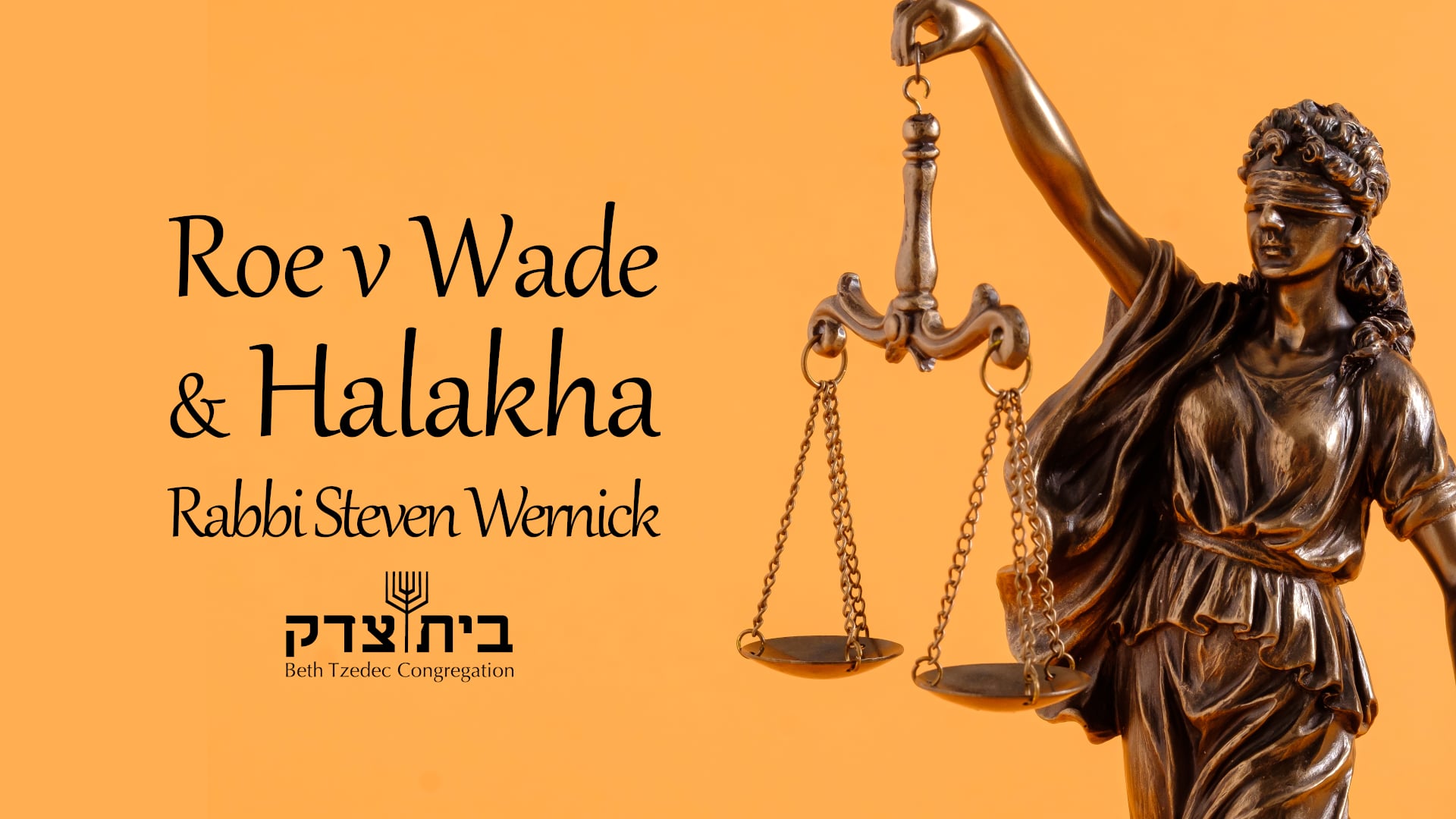 Roe v Wade & Halakha