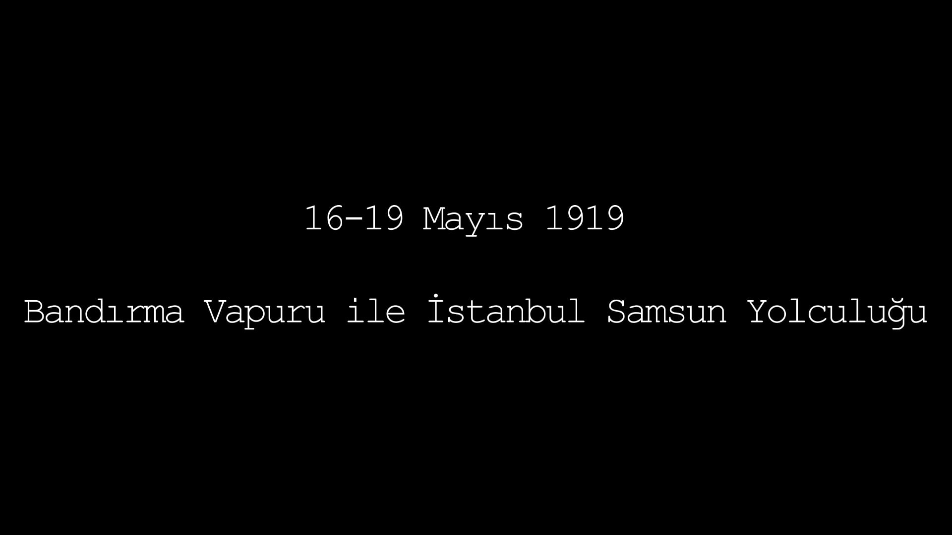 Trane 19 Mayıs 1919