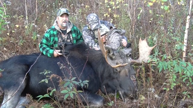 Hunter's Moose Hunt in Vermont with Hunt of A Lifetime