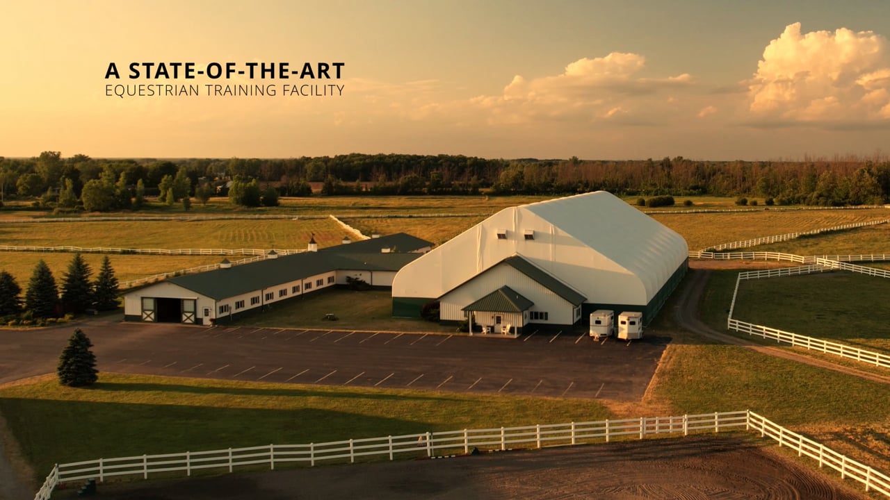 40 Acre Horse Farm Video Tour, Western New York