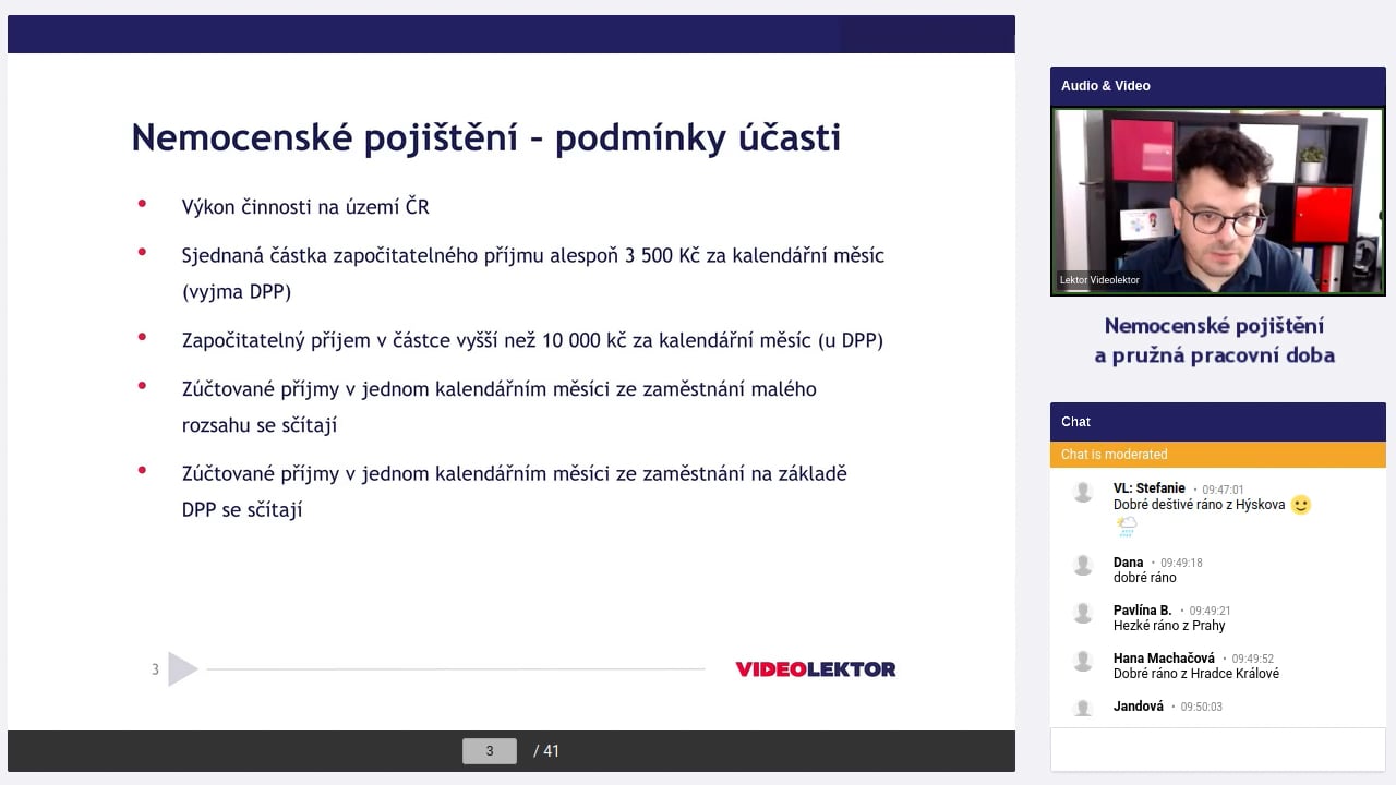 Nemocenské pojištění a pružná pracovní doba