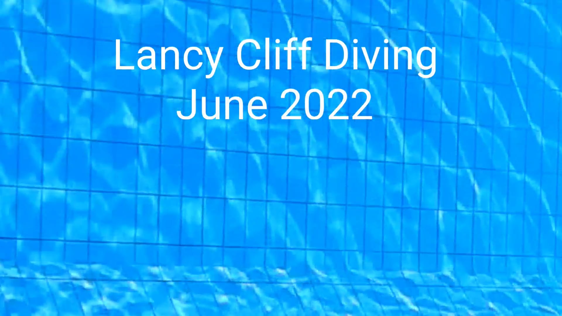 Lancy Cliff Diving 2022