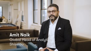 Shiseido - Customer Success Story (Amit Naik - Senior Vice President Global Head of Analytics)